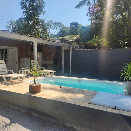 Casa No Tenorio Com Piscina Ubatuba Esterno foto