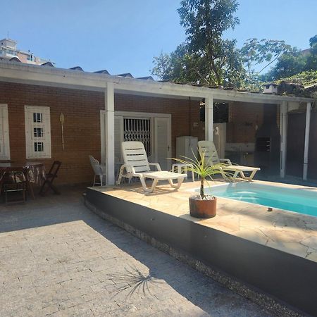 Casa No Tenorio Com Piscina Ubatuba Esterno foto