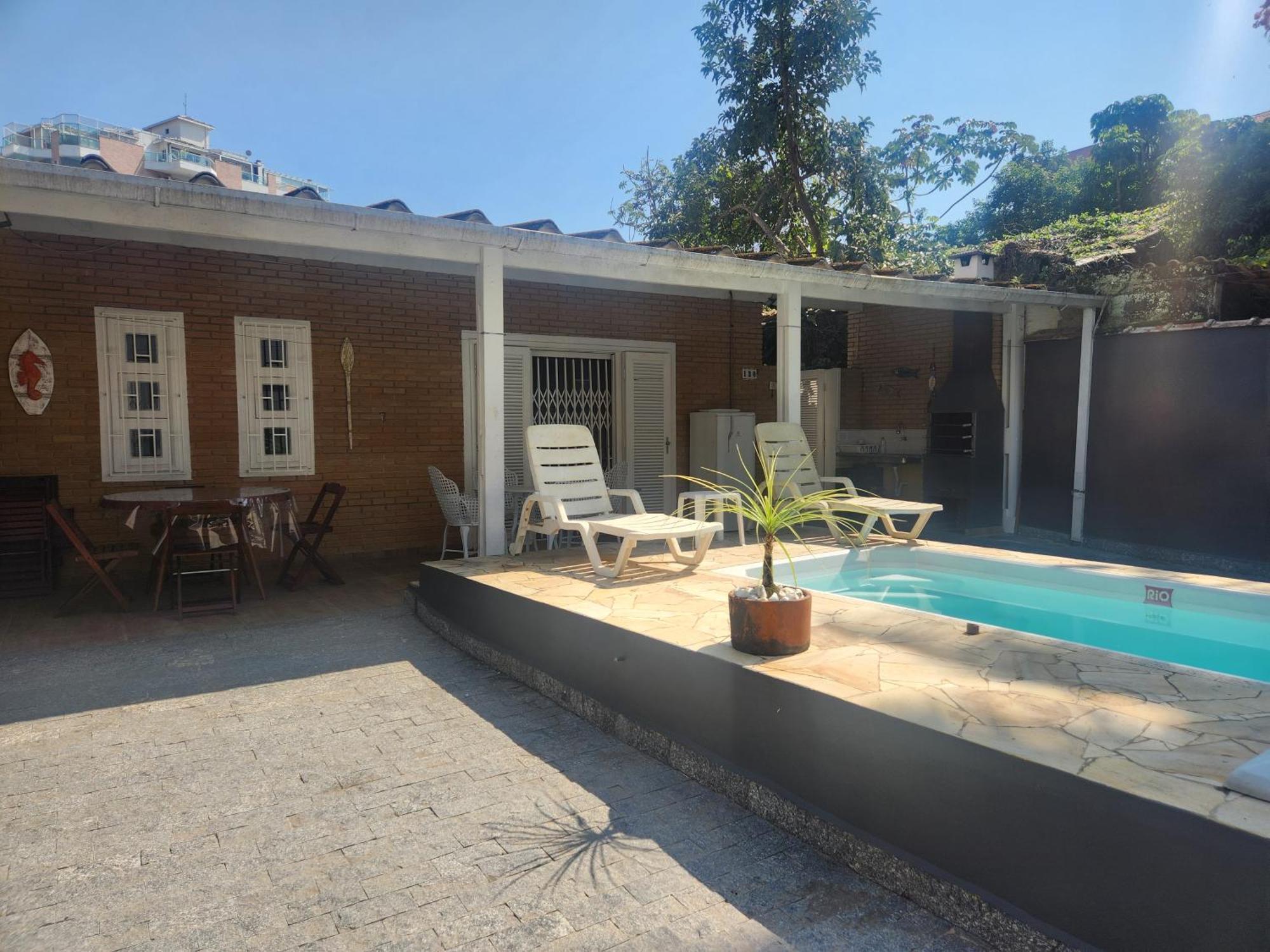 Casa No Tenorio Com Piscina Ubatuba Esterno foto